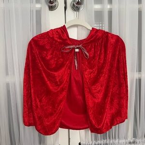 Short Red Cape - Costume